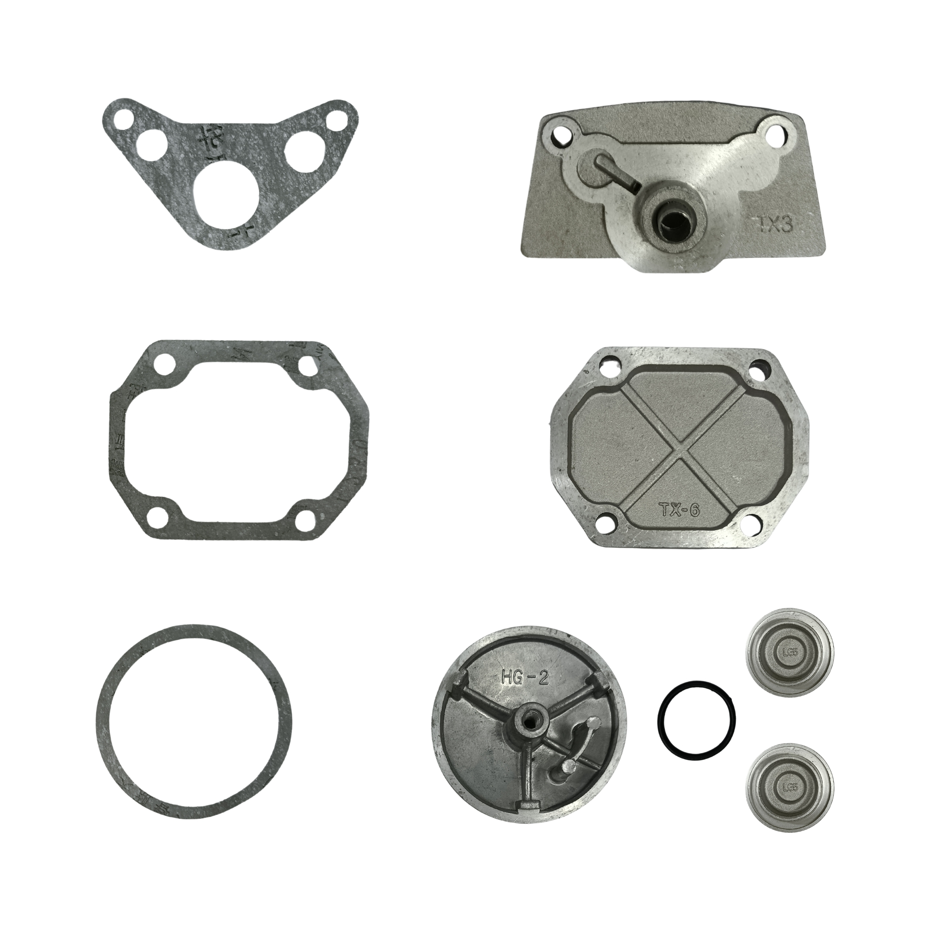 Kit - tampas (c/ juntas) da cabeça - PITBIKE - YX 125