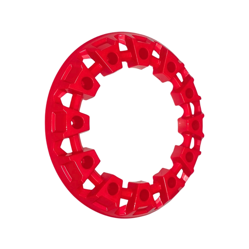 Aro decorativo, vermelho, jante 7" - TOX (ATV)