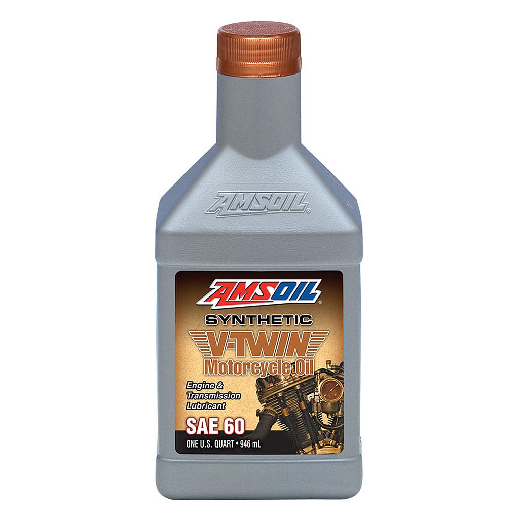 Motor e Transmissao V-Twin SAE 60 (946ml/CX-12) - AMSOIL