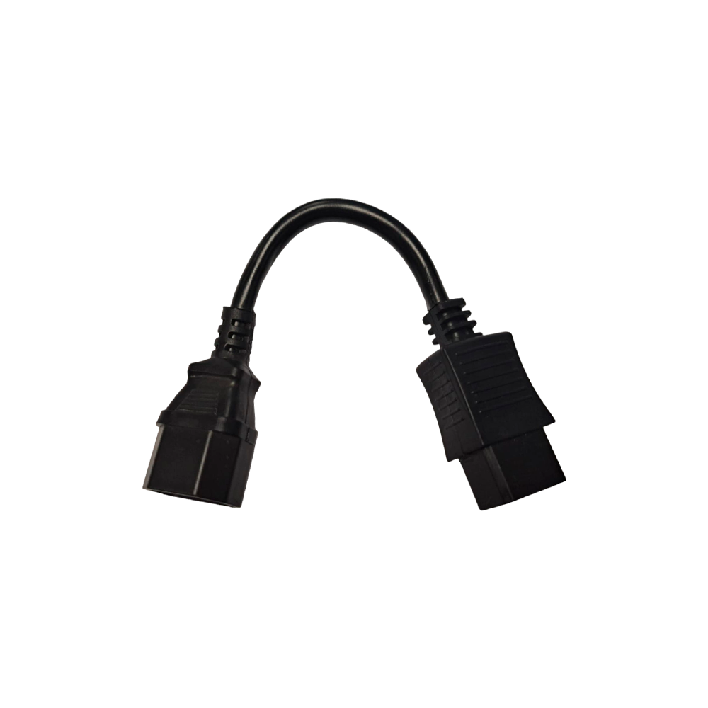 Cabo adaptador (ficha 2 PIN para ficha 3 PIN)