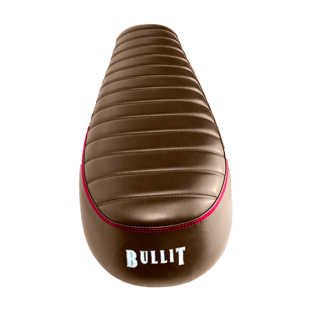 Banco (castanho) - Bluroc/Bullit (Legend 125) (logo - &quot;Bullit&quot;)
