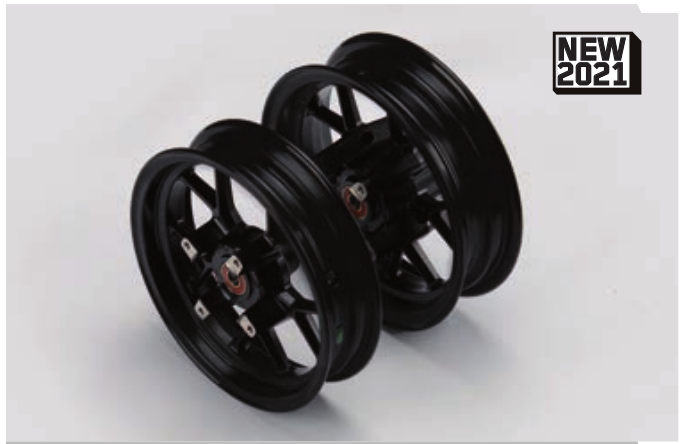 Kit Jantes 12" (Aluminio) supermoto (Frente: 2.15x12, Tras:2.75x12) - YCF / Pitbike