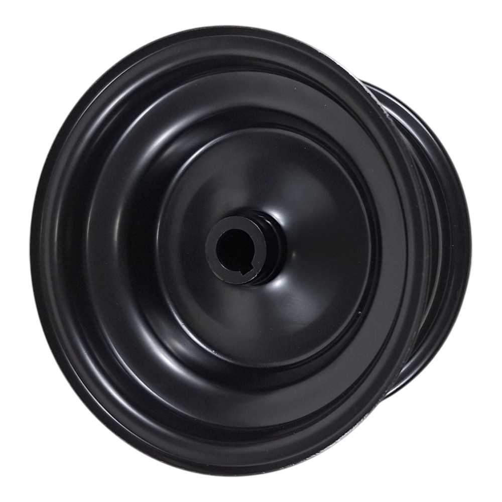 Jante dianteiro 6&quot; (preto brilho) (P/ Aro Decorativo) - Tox (Warrior QD06/ Madox) / ATV 49/90