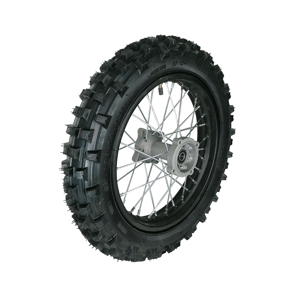 Roda Completa + pneu (90/100-14) - Tox (Volcano 125/ Volcano Pro 140)