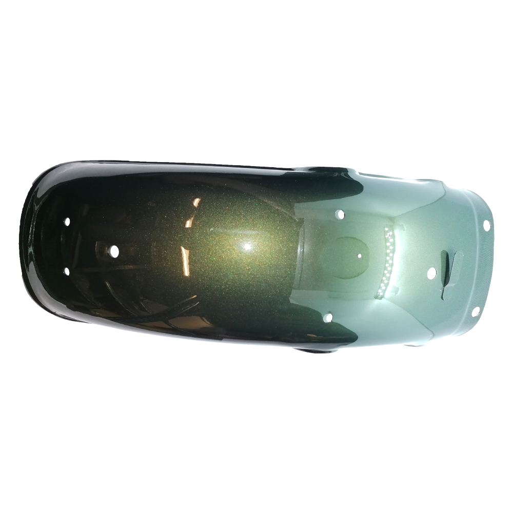 Guarda-Lamas Tras (levemente amolgado) (Verde / British Green) - Bluroc/Bullit (Legend 125)