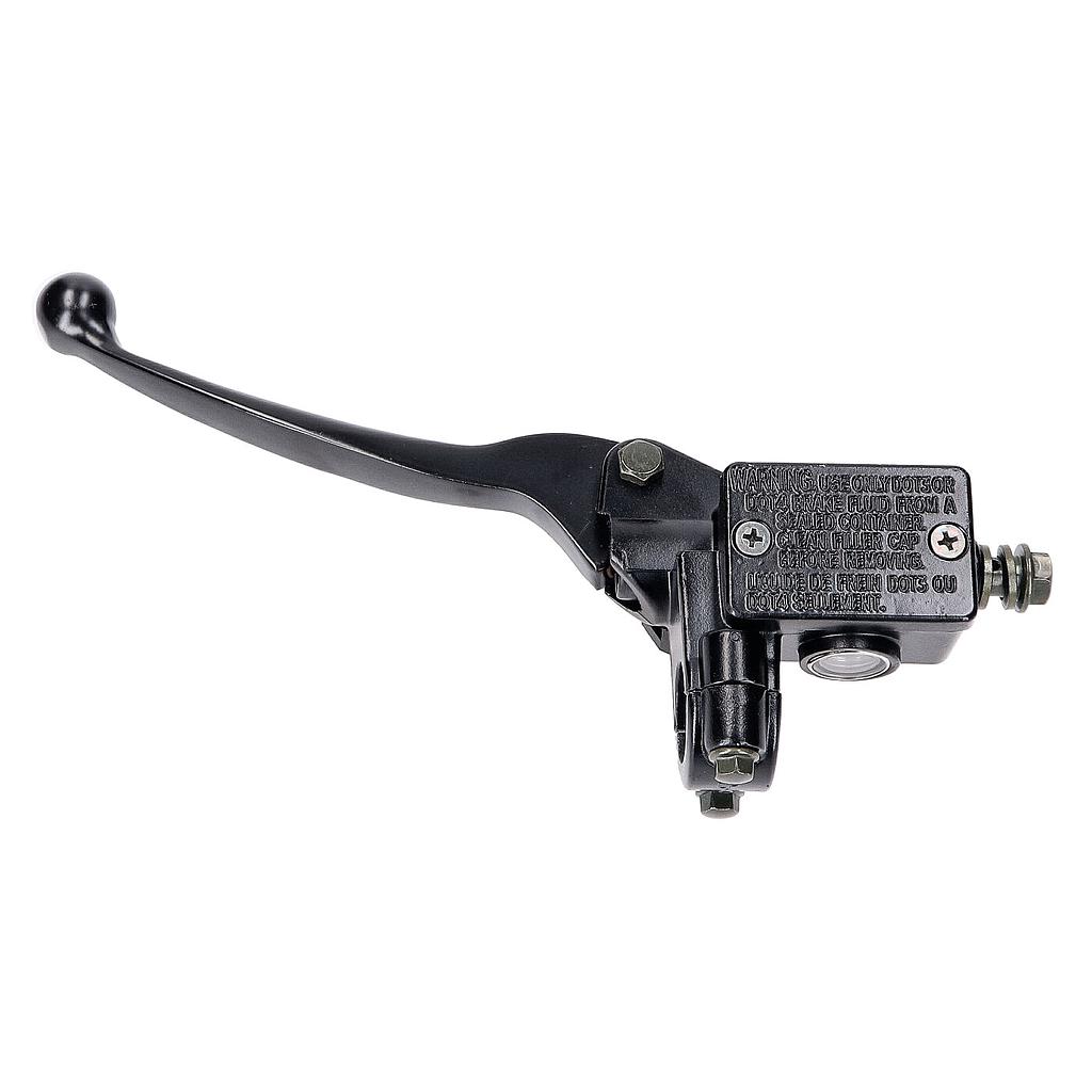 Bomba de travao ESQ / TRAS (Hidraulico da manete), Preta c/ manete PRETA, UNIVERSAL