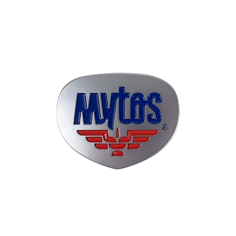 Autocolante Logotipo "Mytos" Frontal (chapa) - Mytos (Neo / Neo Plus)