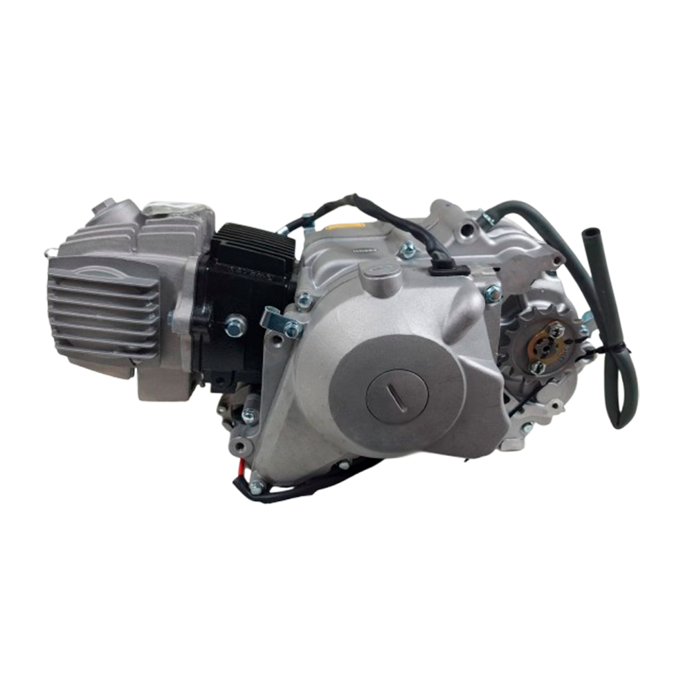 Motor Completo 110cc c/Motor Arranque p/ Baixo (auto) - Tox (Volcano 110) / Pitbike