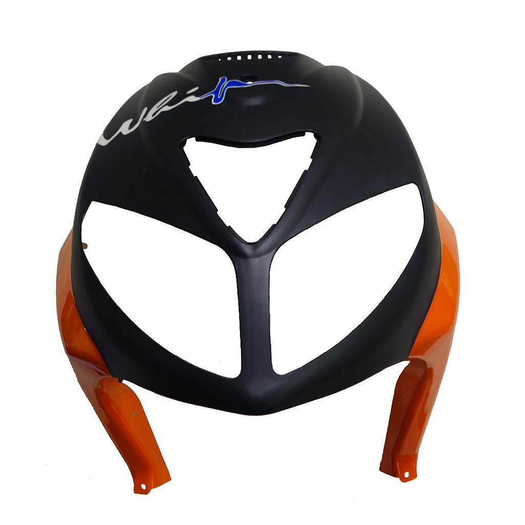 Carenagem FRT (principal) (LARANJA/PRETO), FUN RACER 