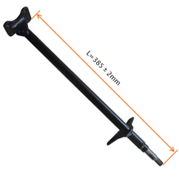 Coluna de Direcçao (L=385mm) (Do topo aos tirantes = 300mm) - (2V) - Tox (mini-Madox / QD07) mini-ATV 49