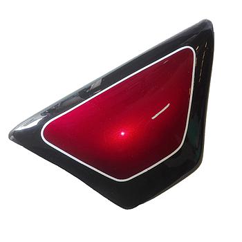 Carenagem Lateral ESQ, Bluroc/Bullit (HUNT) (Preto/Bordeaux)