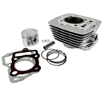 Kit - Cilindro (150cc / 62mm) + piston (cav 15mm) (camisa:64mm) - CG150 / Keeway SUPERLIGHT