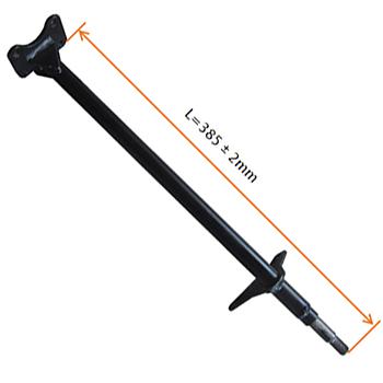 Coluna de Direcçao (L=385mm) (Do topo aos tirantes = 300mm) - (2V) - Tox (mini-Madox / QD07) mini-ATV 49