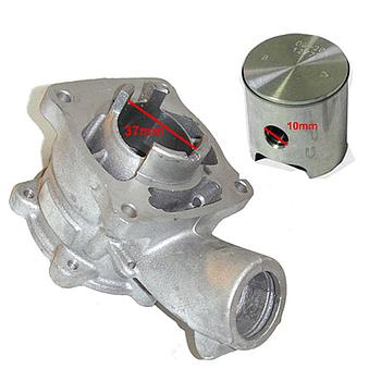 Kit - Cilindro 2T (39cc / 37mm) + piston, MT-A4 (AGUA) minimoto