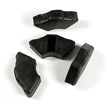 Borrachas (x4) / Sinobloco do Cubo TRAS, OEM 