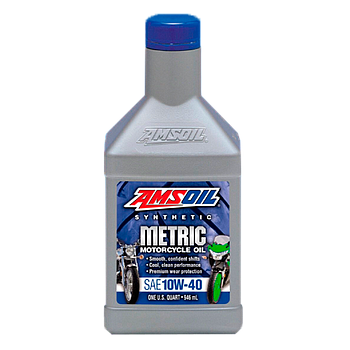 METRIC 10W-40 4T (946ml/CX-12) - AMSOIL