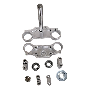 Kit coluna (44mm/47mm) e mesas de direçao (230mm) - Tox Volcano 125