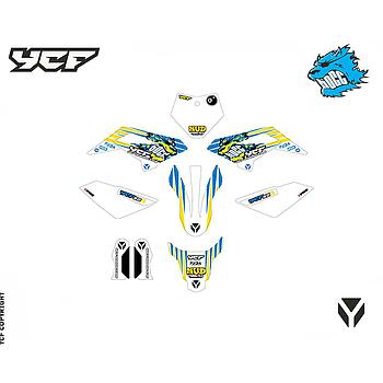 Kit autocolantes, YCF (50) 2022 / Pitbike