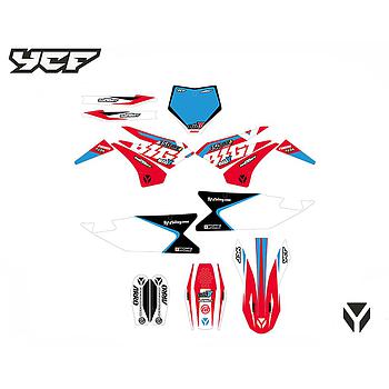 Kit autocolantes, YCF (Bigy 150E) 2022 / Pitbike