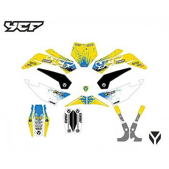 Kit autocolantes, YCF (Pilot 150) 2022 / Pitbike