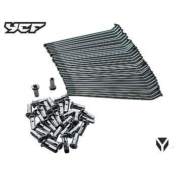 Raios reforçados (traseiro 150x4) 14" - (32unid) - YCF / Pitbike