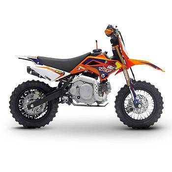 YCF: 50A Edição Limitada (Laranja/Azul) / Pitbike