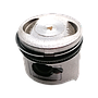Piston (39mm / cav 12mm) + Segmentos, 50cc 4 Tempos, KYMCO / HONDA/ SYM